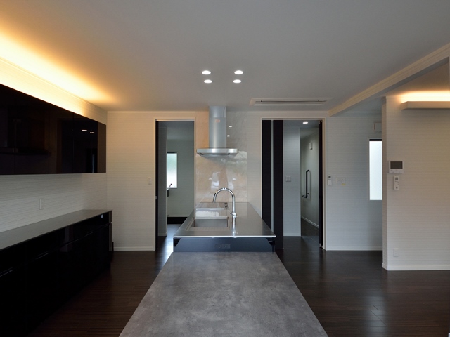 山口県　港町の家